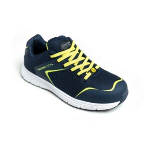 Calzatura Bassa Elio Blu e Giallo Fluo S1PS SR ESD